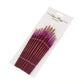 12 Purple Round Oil Paint Brushes & Watercolor Set