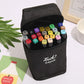 100-Color Anime Watercolor Brush Markers (One Set)