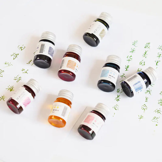 Crystal Glass Dip Pen Set with Ink